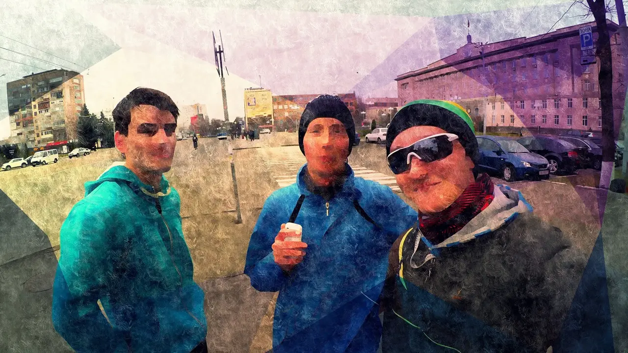 Post-run at Fika cafe