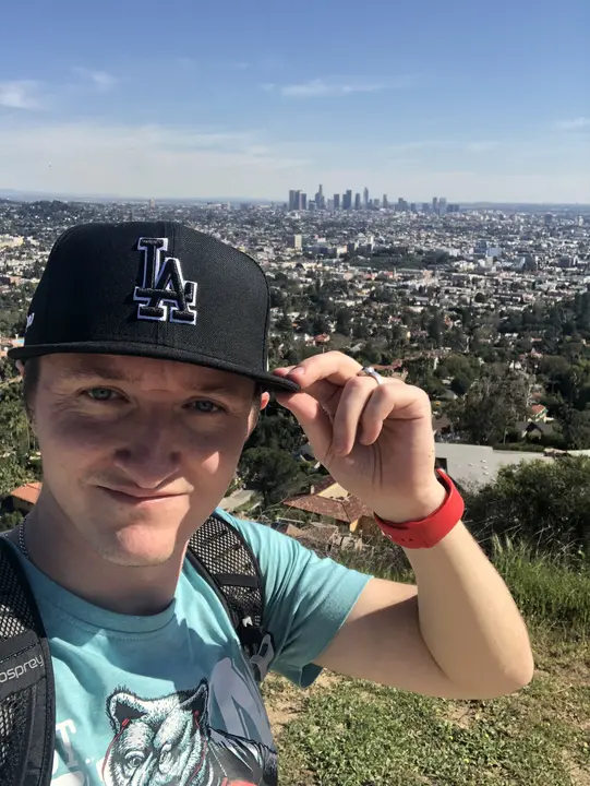 View of Los Angeles from Griffith Observatory